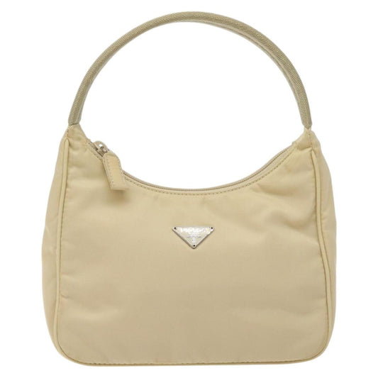 Prada Hobo Tessuto, Beige, Nylon, Handbag