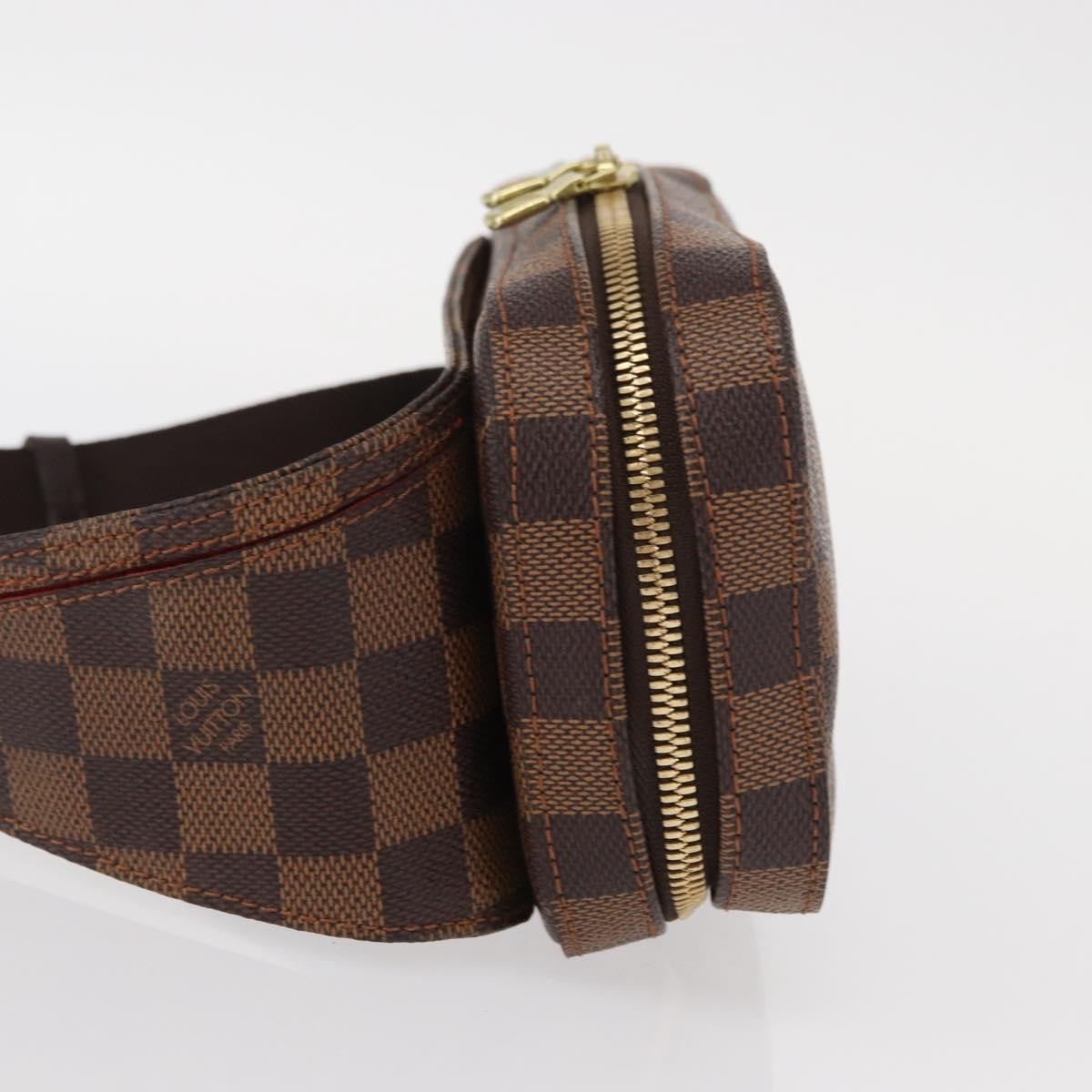 Louis Vuitton Geronimos Waist Bag Damier, BROWN, CANVAS, Shoulder bag