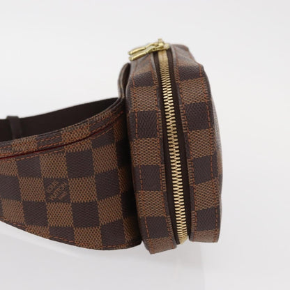 Louis Vuitton Geronimos Waist Bag Damier, BROWN, CANVAS, Shoulder bag