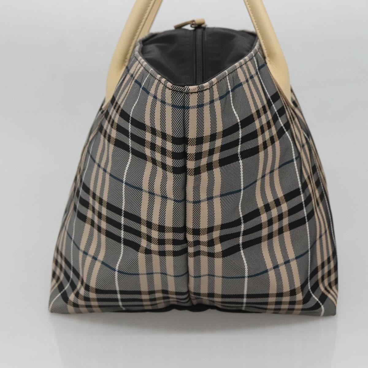 Burberry Nova Check Tote Nylon, GRAY, NYLON, Tote bag
