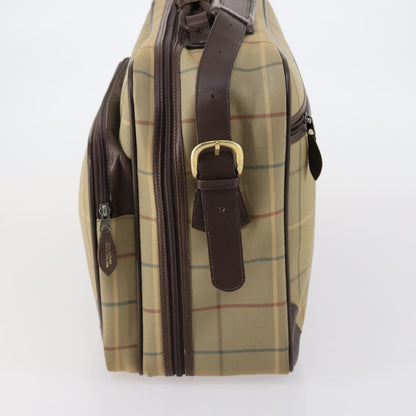 Burberry Nova check boston bag Canvas, BEIGE, CANVAS, Travel bag