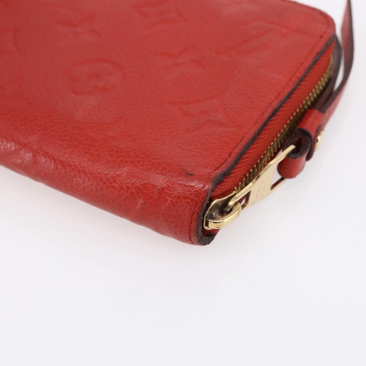 Louis Vuitton Portefeuille zippy Monogramme Empreinte Monogramme Empreinte, RED, LEATHER, Wallets