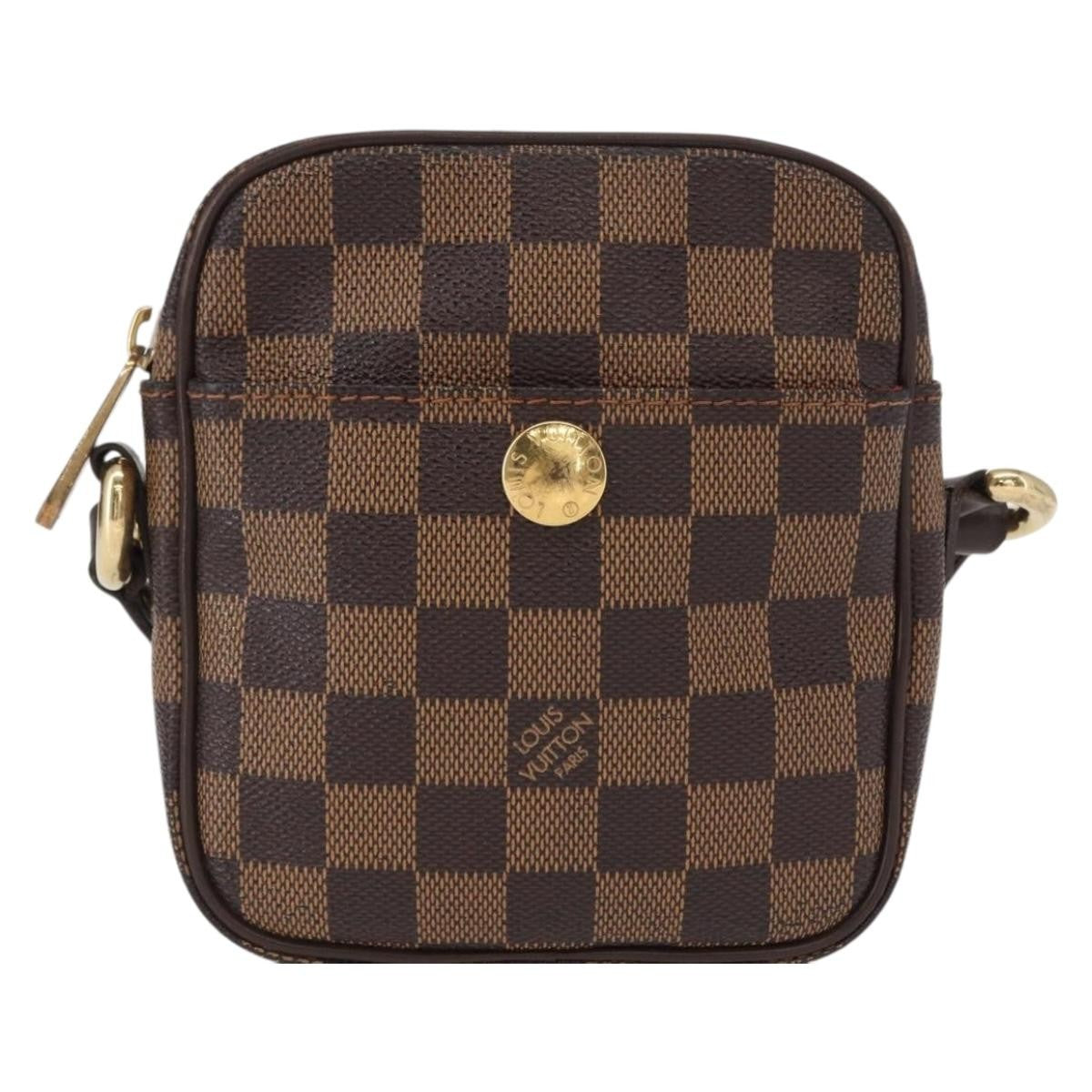 Louis Vuitton Rift Handbag Damier, BROWN, CANVAS, Shoulder bag
