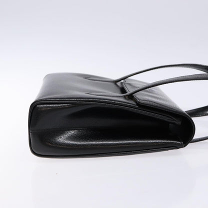 Gucci Vintage Handbag Leather, BLACK, LEATHER, Handbag