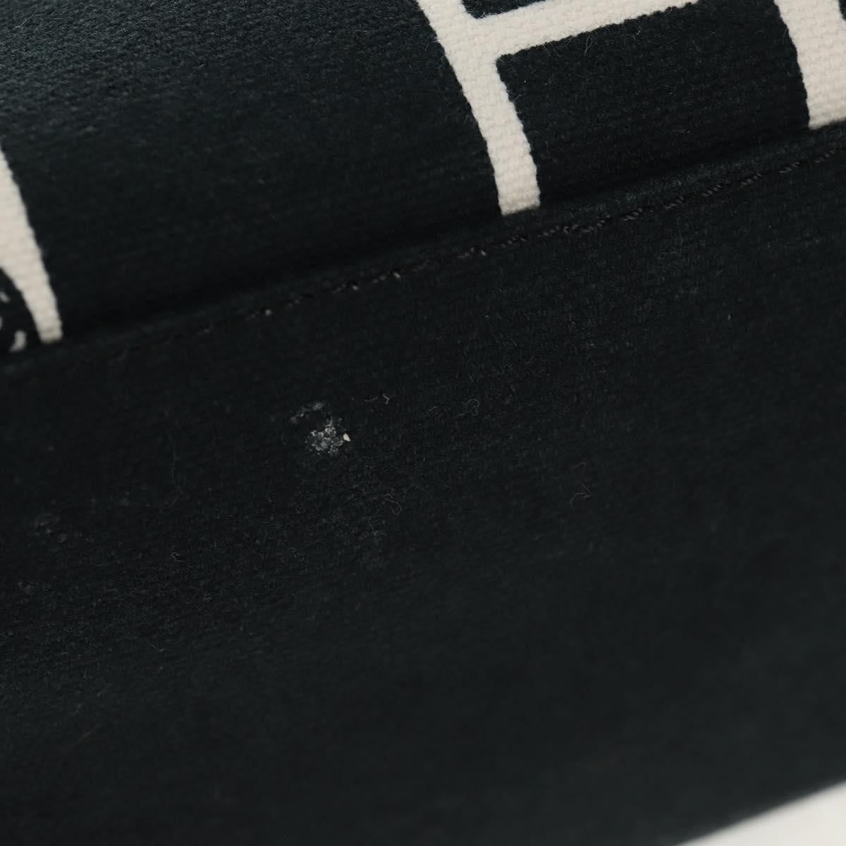 Chanel Coco Window Tote Printed Canvas, BLACK, CANVAS, Tote bag