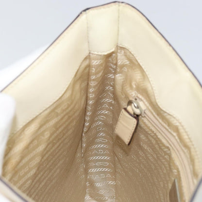 Prada Vintage Shoulder Bag Patent leather, BEIGE, PATENT_LEATHER, Shoulder bag