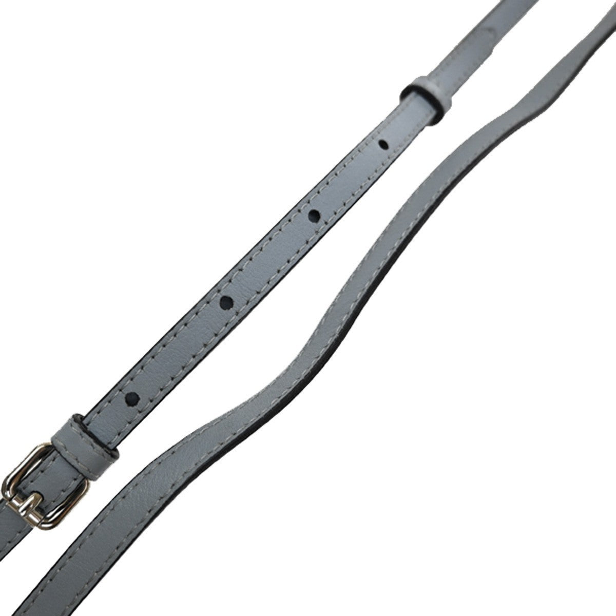 Fendi Monster Front Pocket Clutch Leather with Fur, GRAY, LEATHER, Clutche & pouche