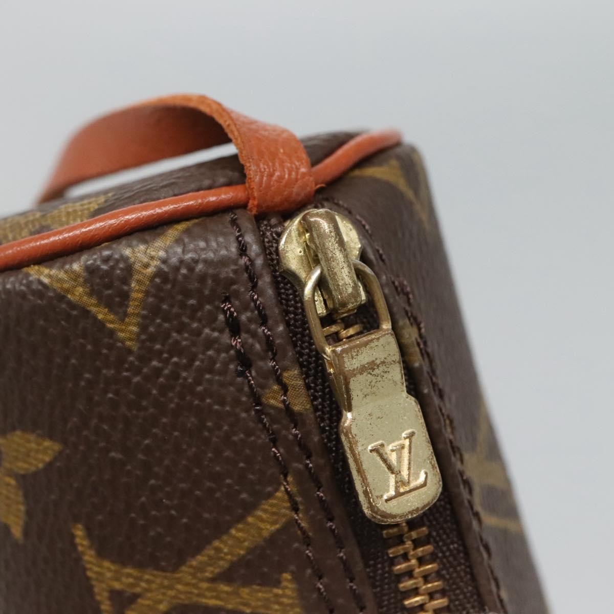 Louis Vuitton Papillon Pochette Monogram Canvas, BROWN, CANVAS, Clutche & pouche