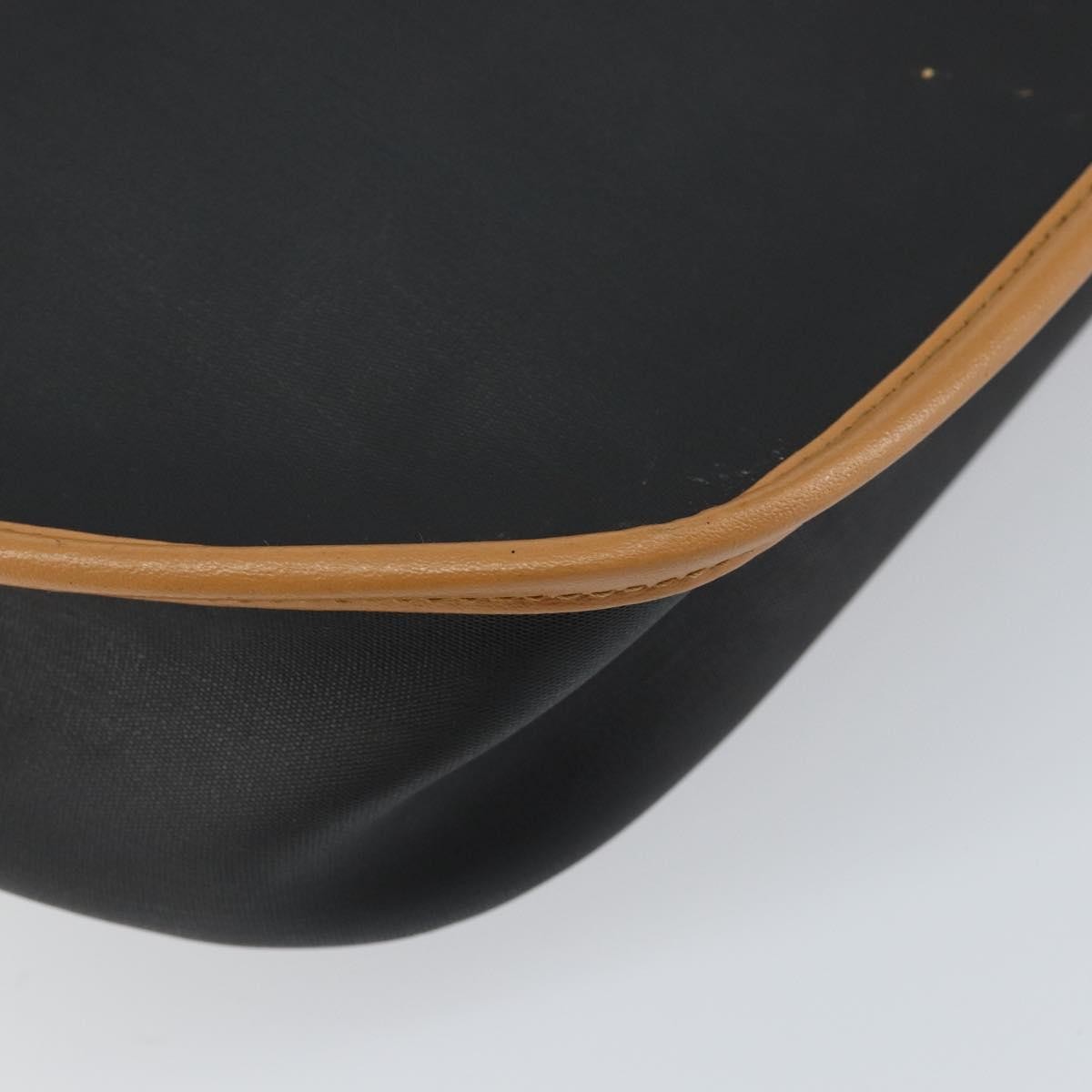 Christian Dior Vintage Shoulder Bag Canvas, BLACK, CANVAS, Shoulder bag