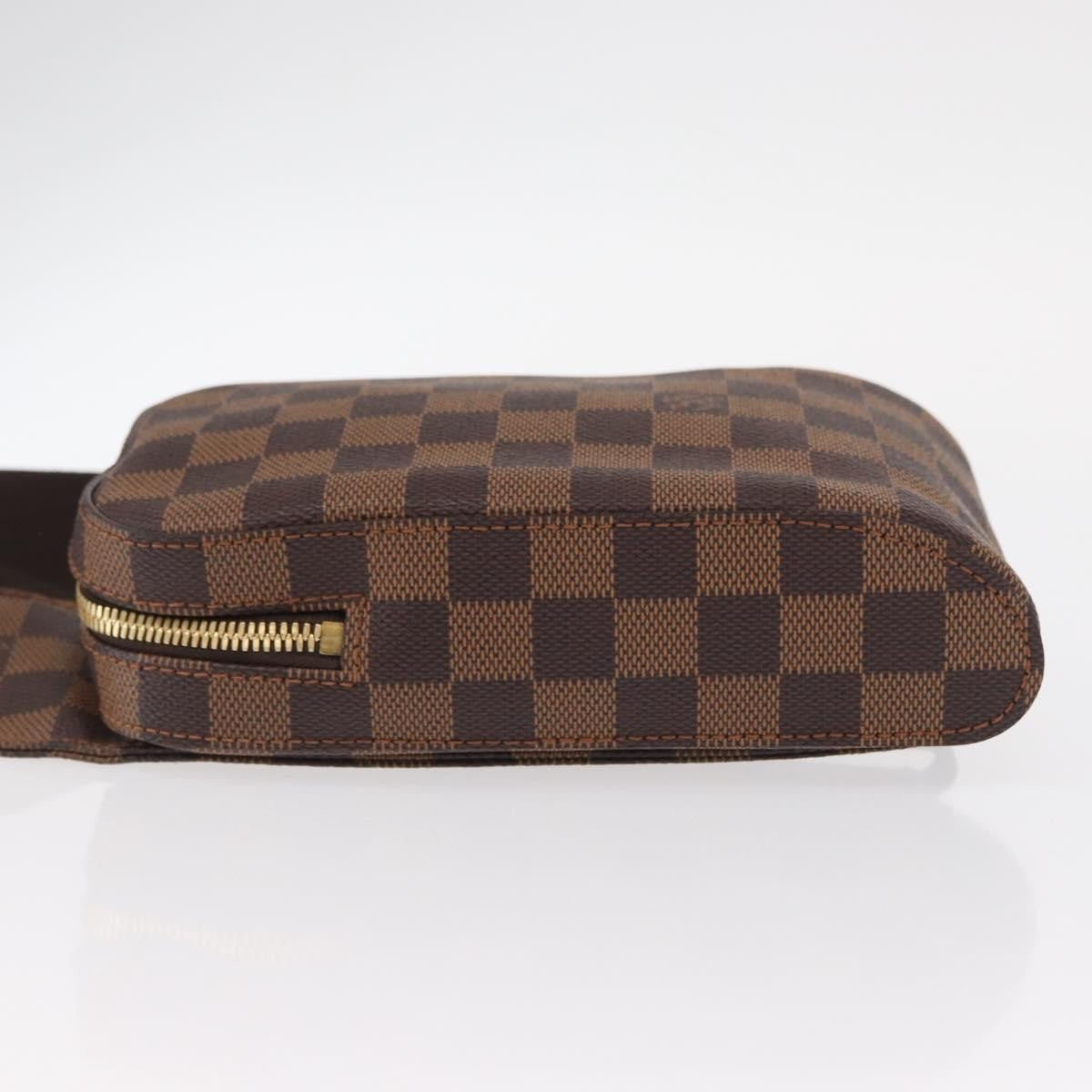 Louis Vuitton Geronimos Waist Bag Damier, BROWN, CANVAS, Shoulder bag