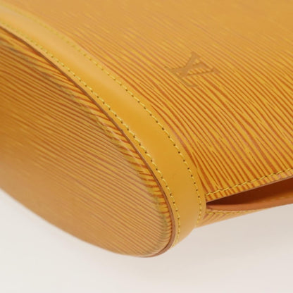 Louis Vuitton Saint Jacques Handbag Epi Leather, YELLOW, LEATHER, Handbag