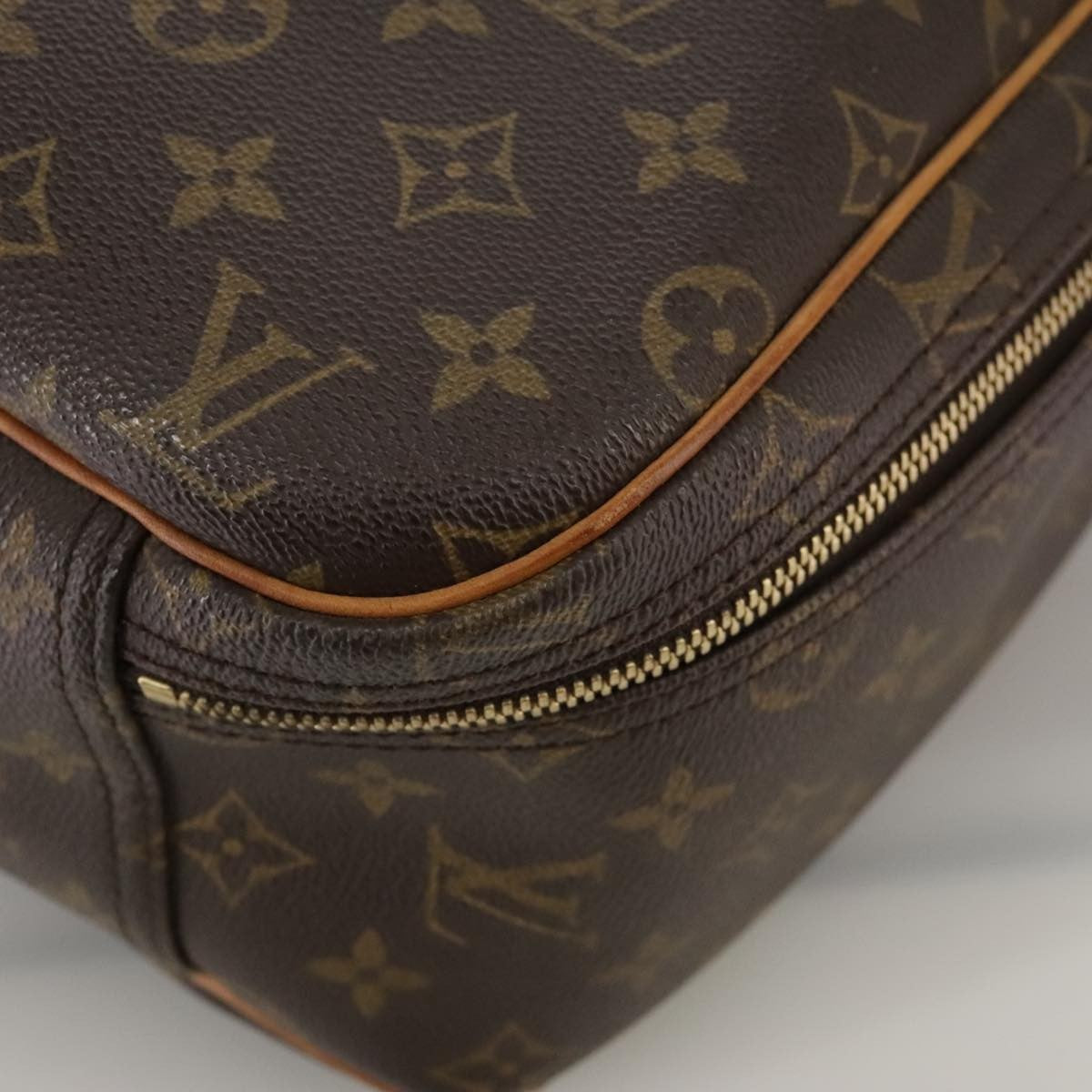 Louis Vuitton Excursion Handbag Monogram Canvas, BROWN, CANVAS, Handbag