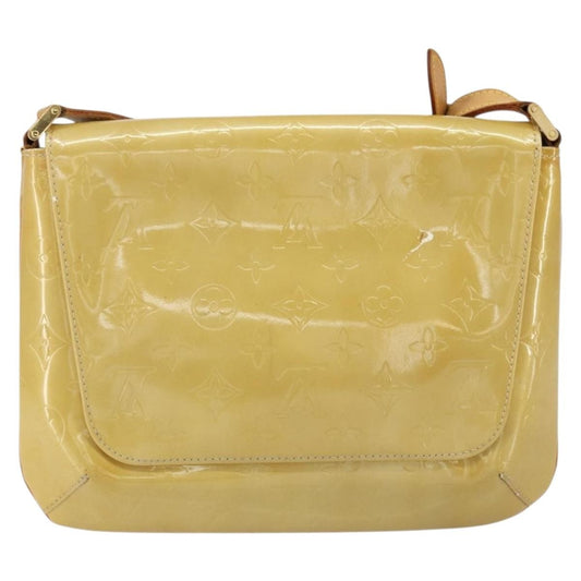 Louis Vuitton Thompson Street Handbag Monogram Vernis, BEIGE, PATENT_LEATHER, Shoulder bag