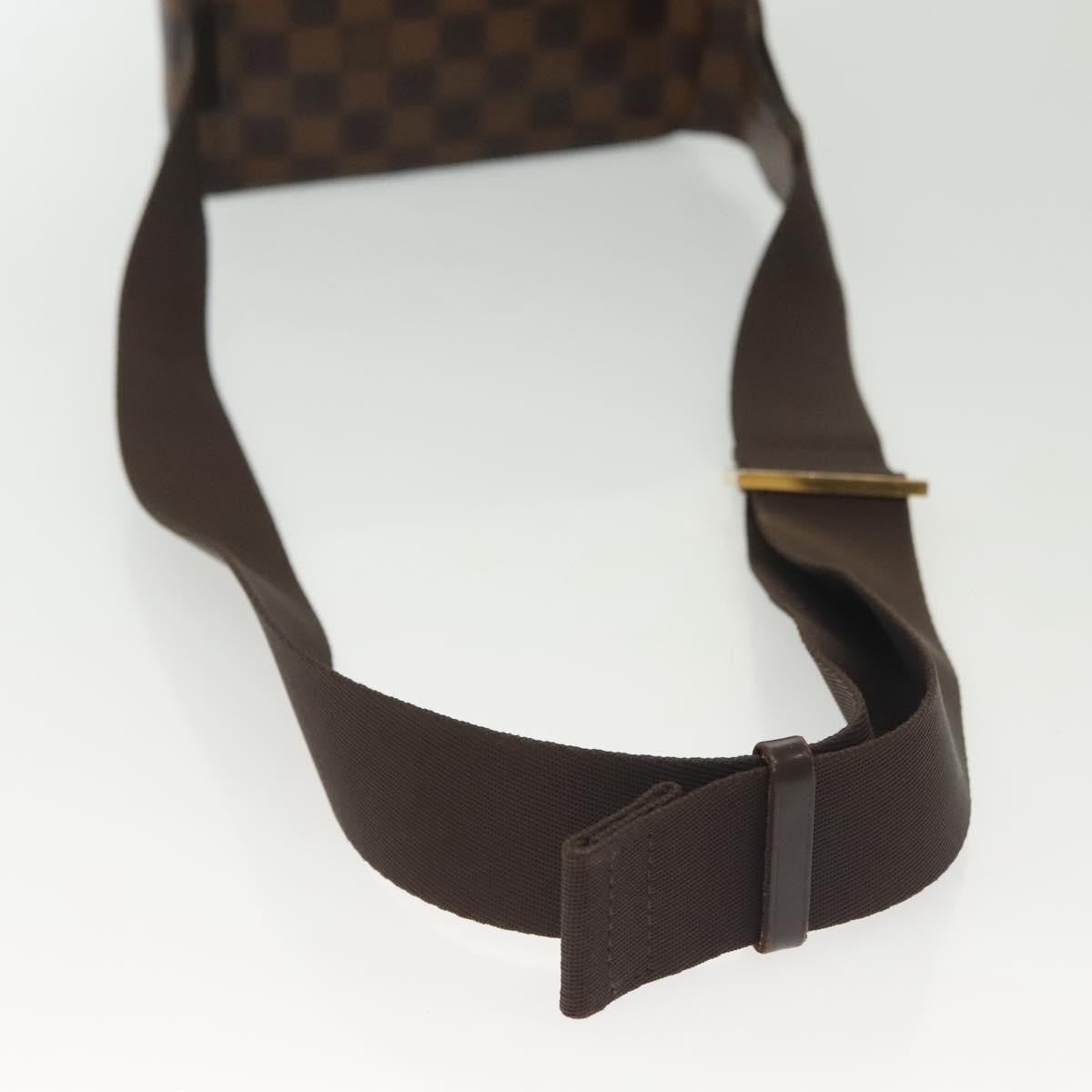 Louis Vuitton Geronimos Waist Bag Damier, BROWN, CANVAS, Shoulder bag