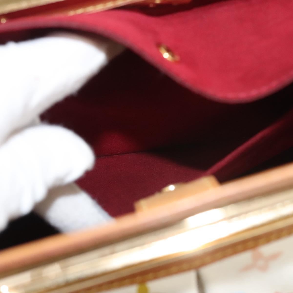 Louis Vuitton Judy Handbag Monogram Multicolor, WHITE, CANVAS, Handbag