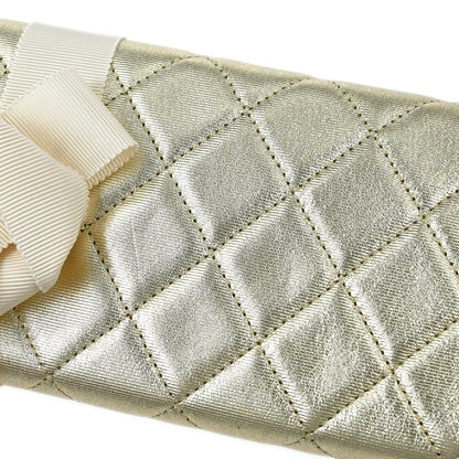 Chanel Reissue 2.55 Clutch Leather, Gold, Leather, Clutch