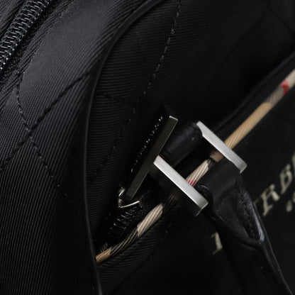 Burberry Golf handbag Nylon, BLACK, NYLON, Handbag