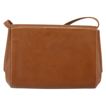 Gucci Vintage Shoulder Bag Leather, BROWN, LEATHER, Shoulder bag