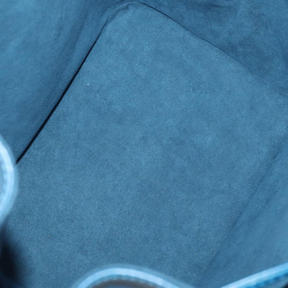 Louis Vuitton Petit Noe Handbag Epi Leather, BLUE, LEATHER, Shoulder bag