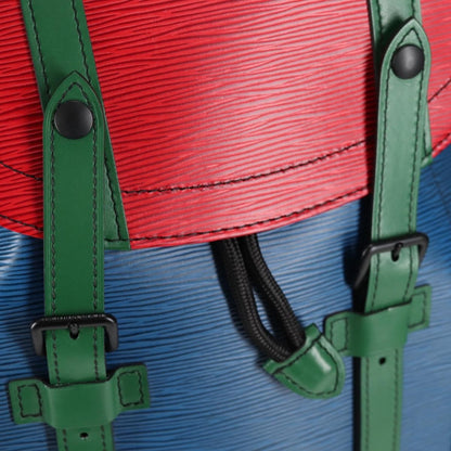 Louis Vuitton Christopher Backpack Epi Leather, MULTICOLOUR, LEATHER, Backpack