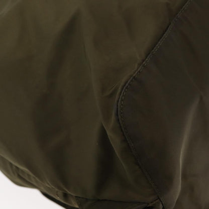 Prada Double Front Pocket Backpack Tessuto, KHAKI, NYLON, Backpack