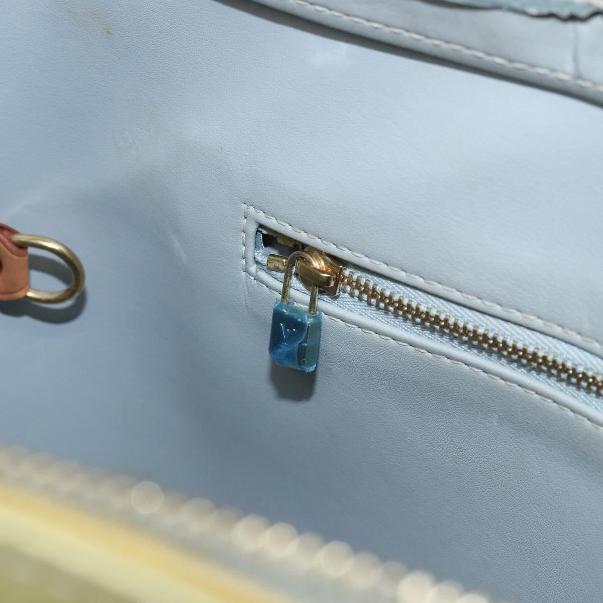 Louis Vuitton Houston Handbag Monogram Vernis, GRAY, PATENT_LEATHER, Handbag