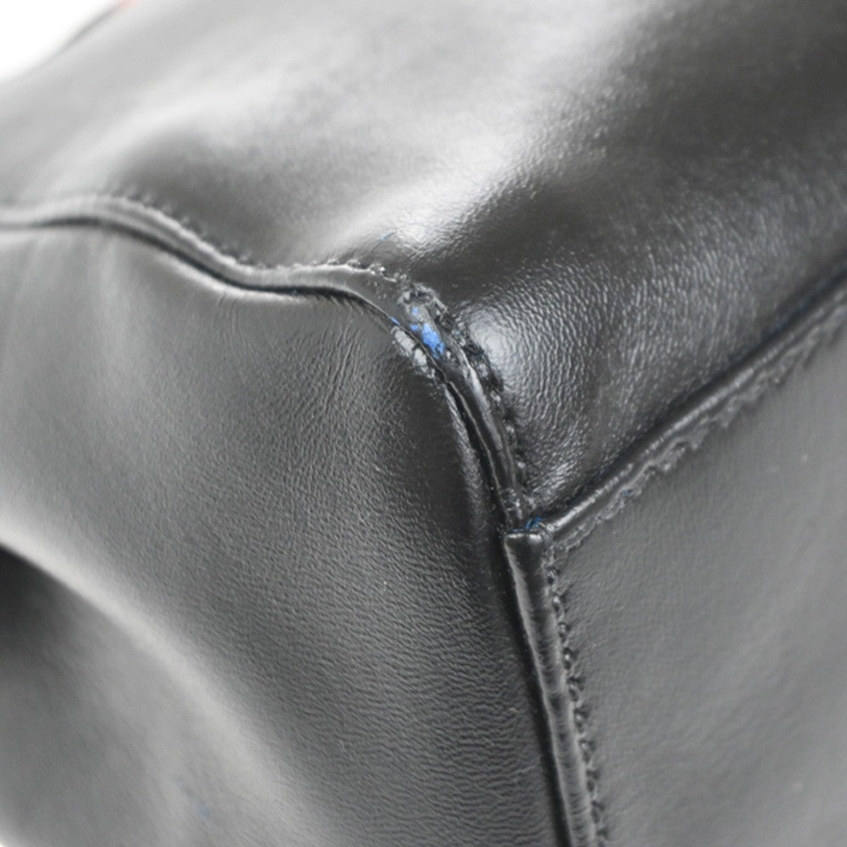 Fendi Peekaboo Bag Leather, BLACK, LEATHER, Handbag