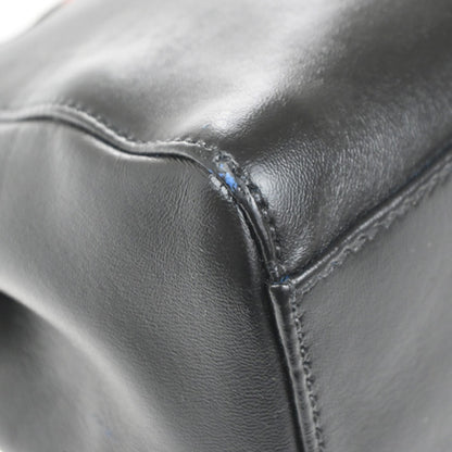 Fendi Peekaboo Bag Leather, BLACK, LEATHER, Handbag