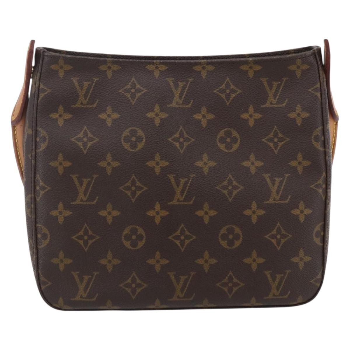Louis Vuitton Looping Handbag Monogram Canvas, BROWN, CANVAS, Shoulder bag