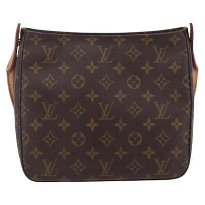 Louis Vuitton Looping Handbag Monogram Canvas, BROWN, CANVAS, Shoulder bag