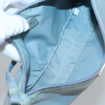 Prada Pochette Shoulder Bag Tessuto, BLUE, NYLON, Clutche & pouche