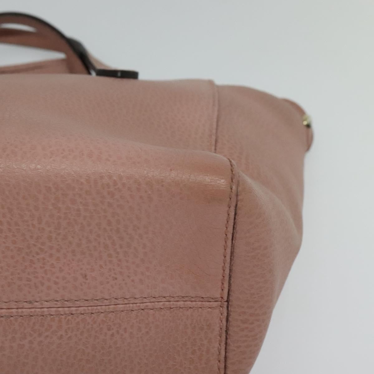 Gucci Swing Crossbody Bag Pebbled Leather, PINK, LEATHER, Crossbody bag