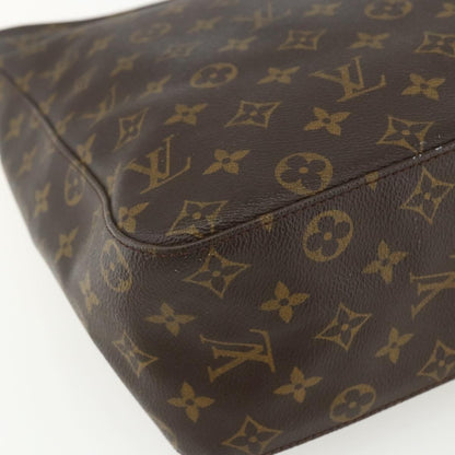 Louis Vuitton Looping Handbag Monogram Canvas, BROWN, CANVAS, Shoulder bag