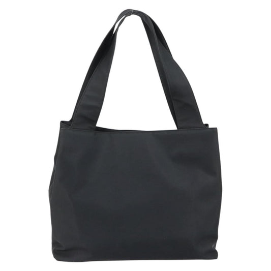 Salvatore Ferragamo Gancini Tote Nylon, BLACK, NYLON, Tote bag