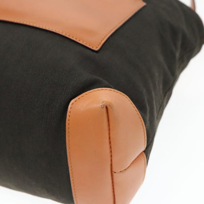 Gucci Vintage tote Canvas, KHAKI, CANVAS, Tote bag