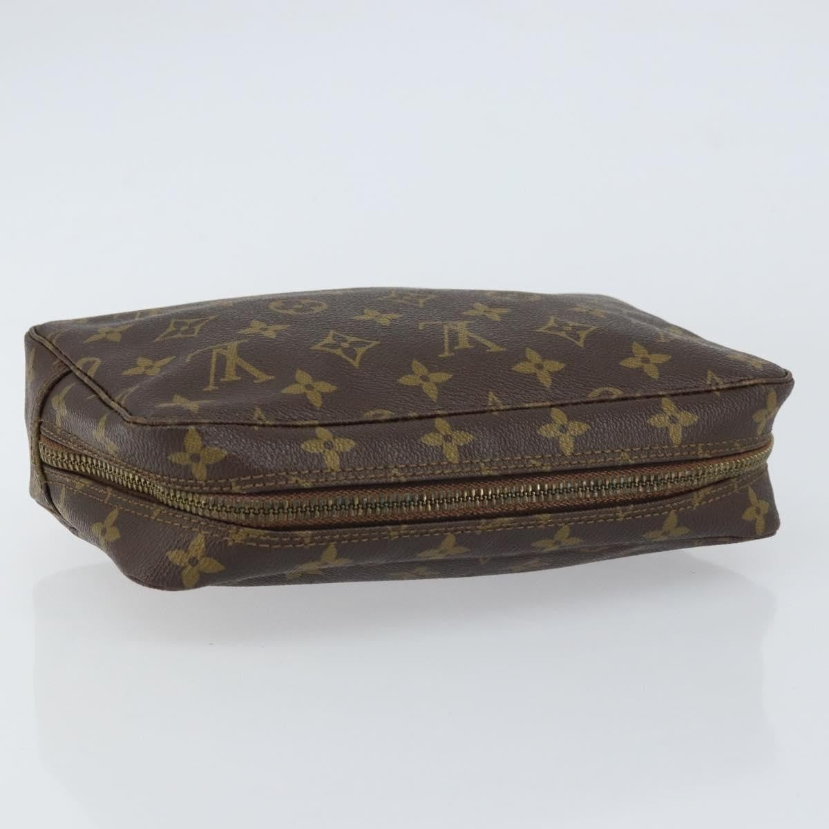 Louis Vuitton Trousse Toilette Monogram Canvas, BROWN, CANVAS, Clutche & pouche