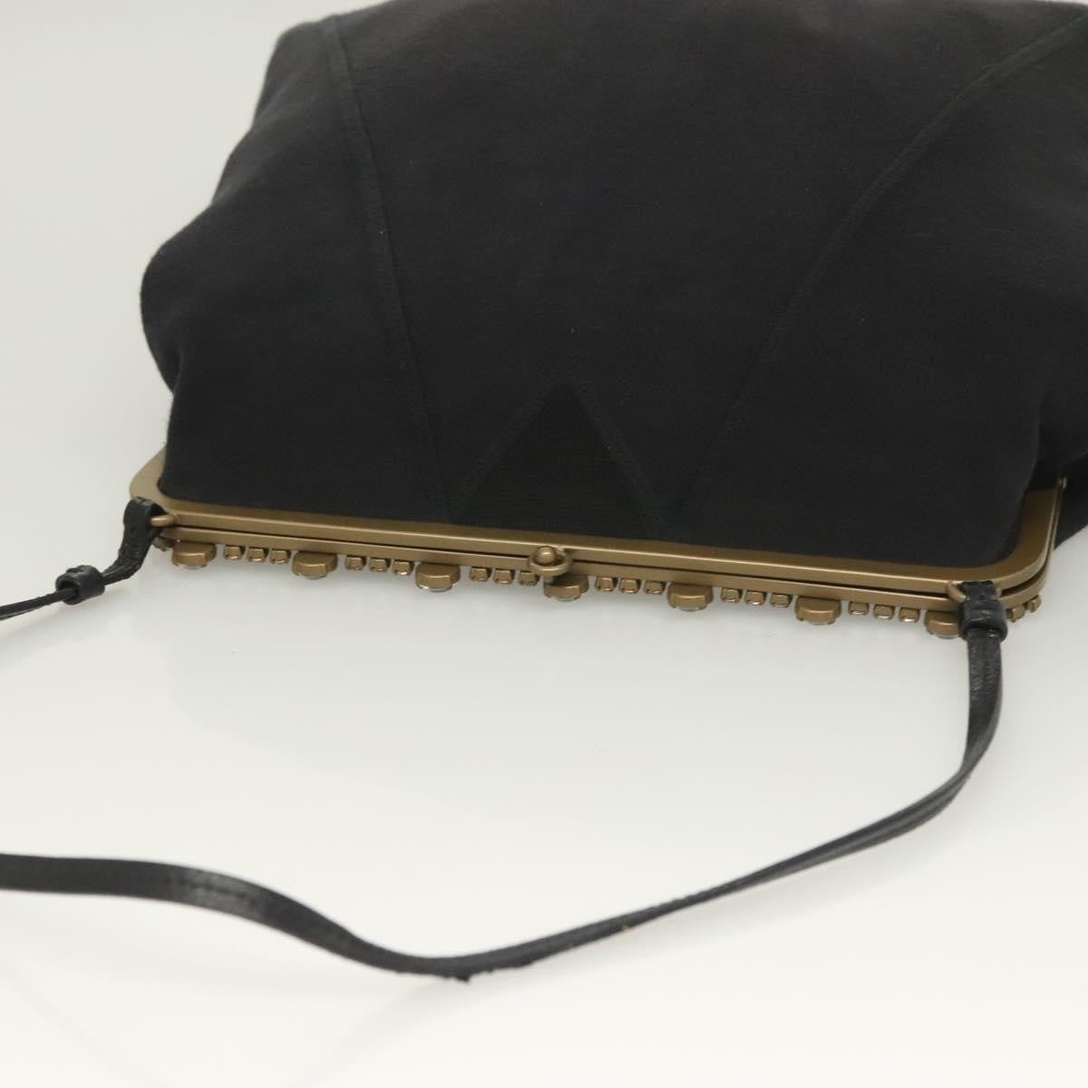 Miu Miu Shoulder Bag Cotton, BLACK, COTTON, Shoulder bag