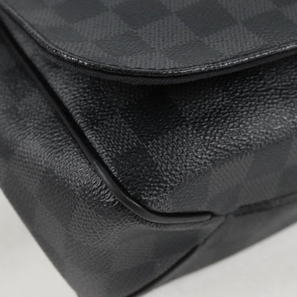 Louis Vuitton District Messenger Bag Damier Graphite, BLACK, CANVAS, Shoulder bag
