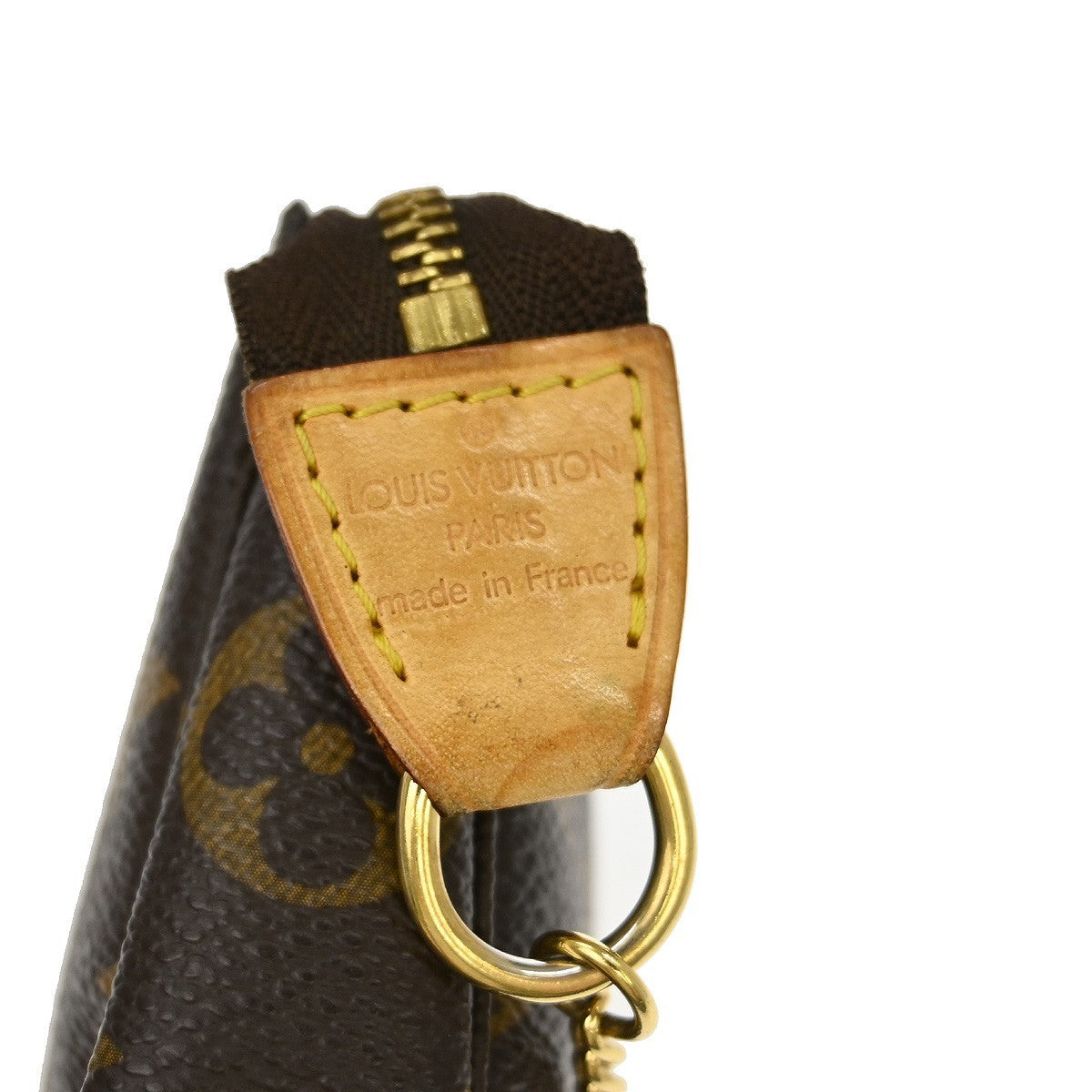 Louis Vuitton Mini pochette accessoires Canvas, Brown, Canvas, Clutch