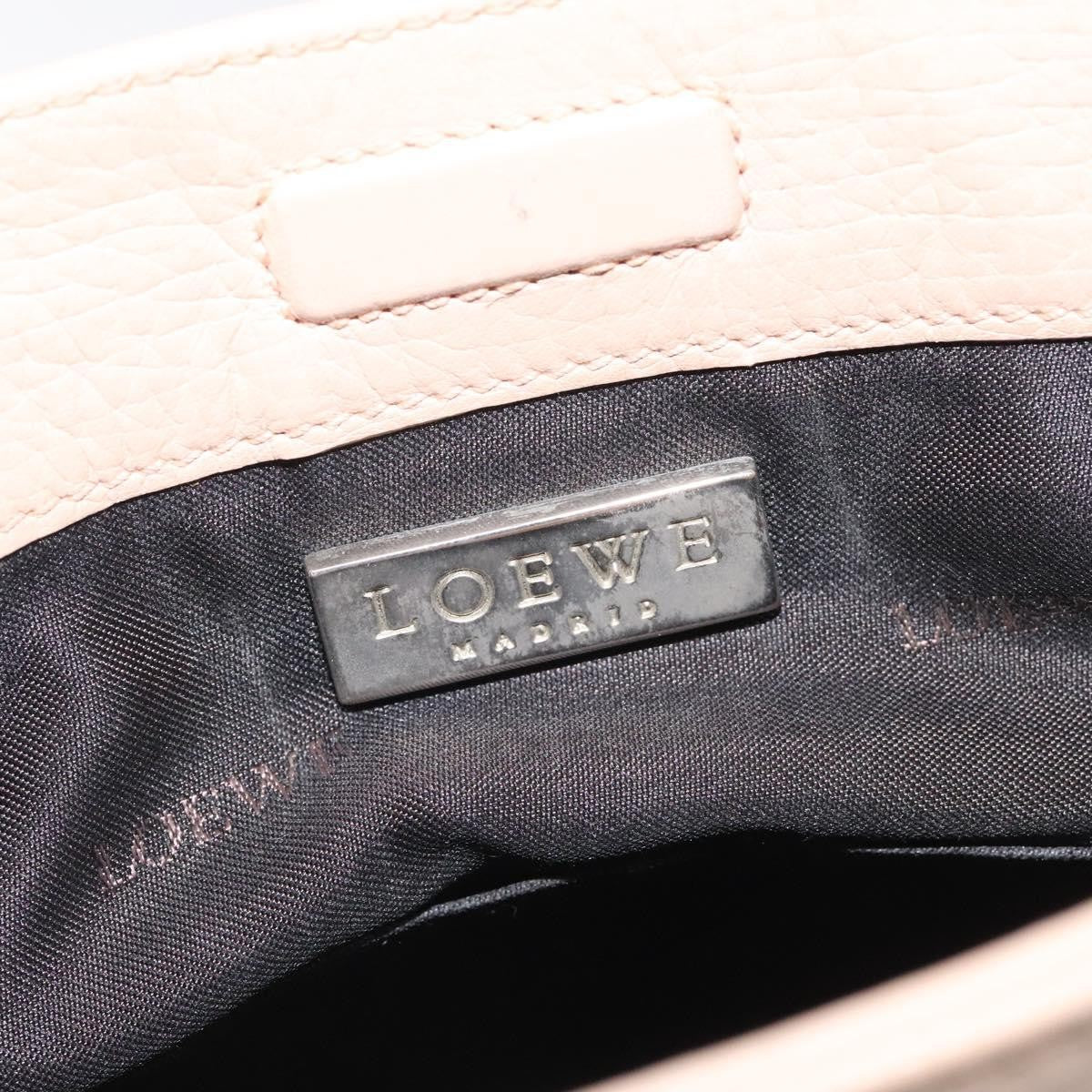 Loewe Vintage Shoulder Bag Leather, PINK, LEATHER, Shoulder bag