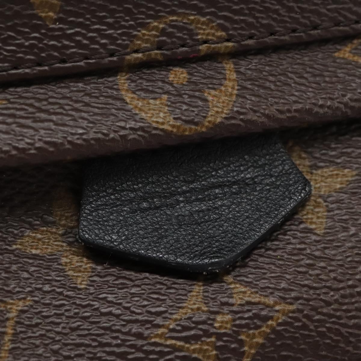 Louis Vuitton Palm Springs Backpack Monogram Canvas, BROWN, CANVAS, Backpack