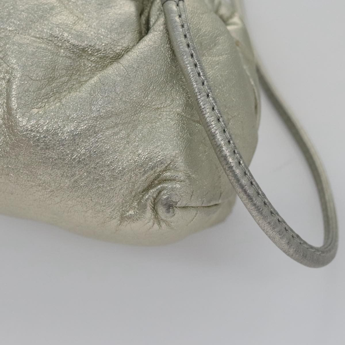 Loewe Vintage Crossbody Leather, SILVER, LEATHER, Shoulder bag