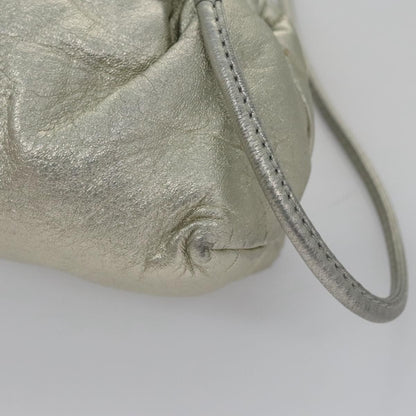 Loewe Vintage Crossbody Leather, SILVER, LEATHER, Shoulder bag