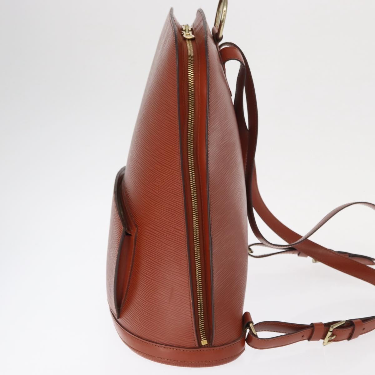 Louis Vuitton Gobelins Backpack Epi Leather, BROWN, LEATHER, Backpack