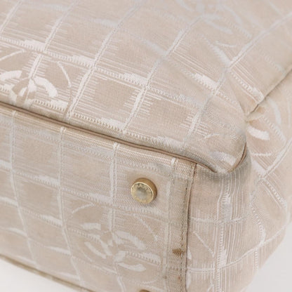 Chanel Travel Line Tote Nylon, BEIGE, NYLON, Tote bag