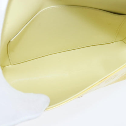 Louis Vuitton Thompson Street Handbag Monogram Vernis, YELLOW, PATENT_LEATHER, Shoulder bag