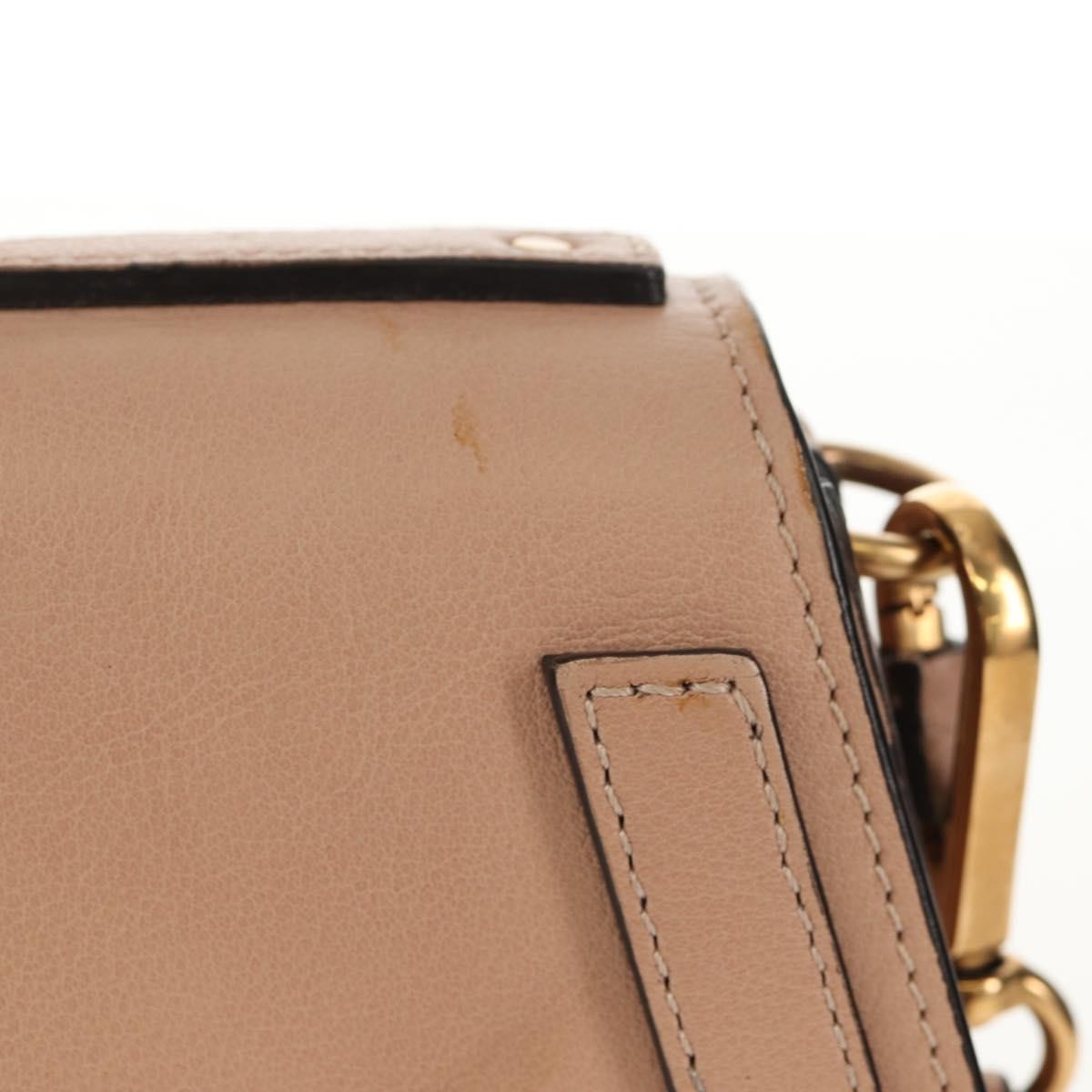 Chloe Nile Crossbody Bag Leather, PINK, LEATHER, Shoulder bag