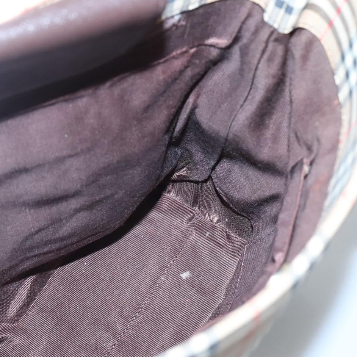 Burberry Nova Check Tote canvas check pattern, BEIGE, CANVAS, Tote bag