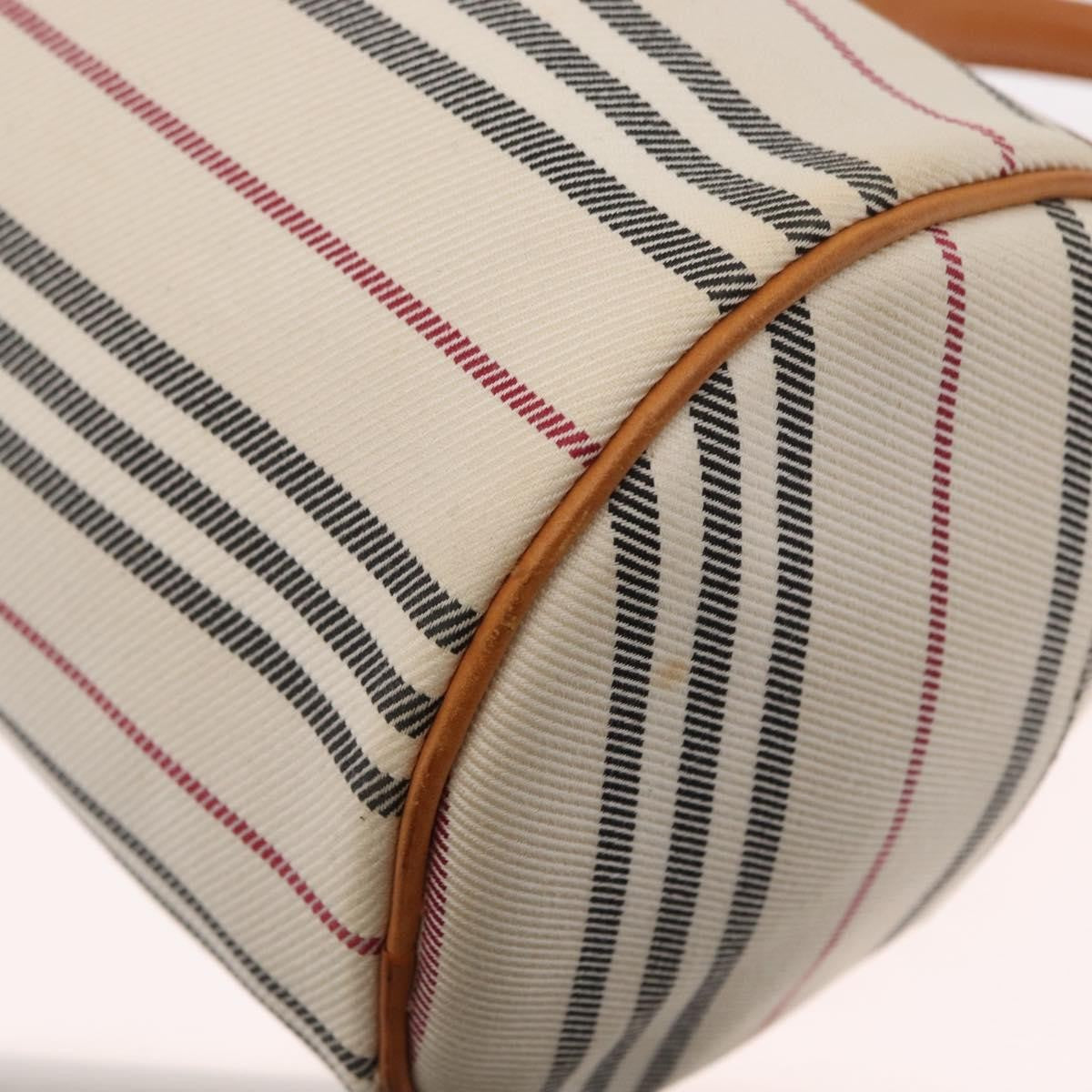 Burberry Vintage Handbag Canvas, BEIGE, CANVAS, Handbag