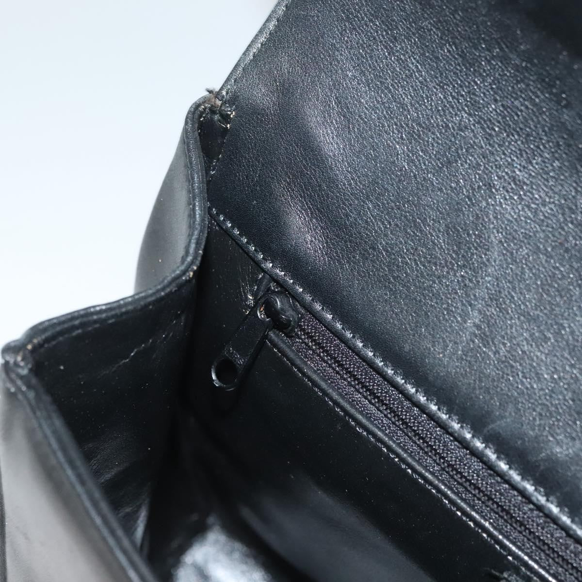 Versace Vintage Flap Shoulder Bag Leather, GOLD, LEATHER, Shoulder bag